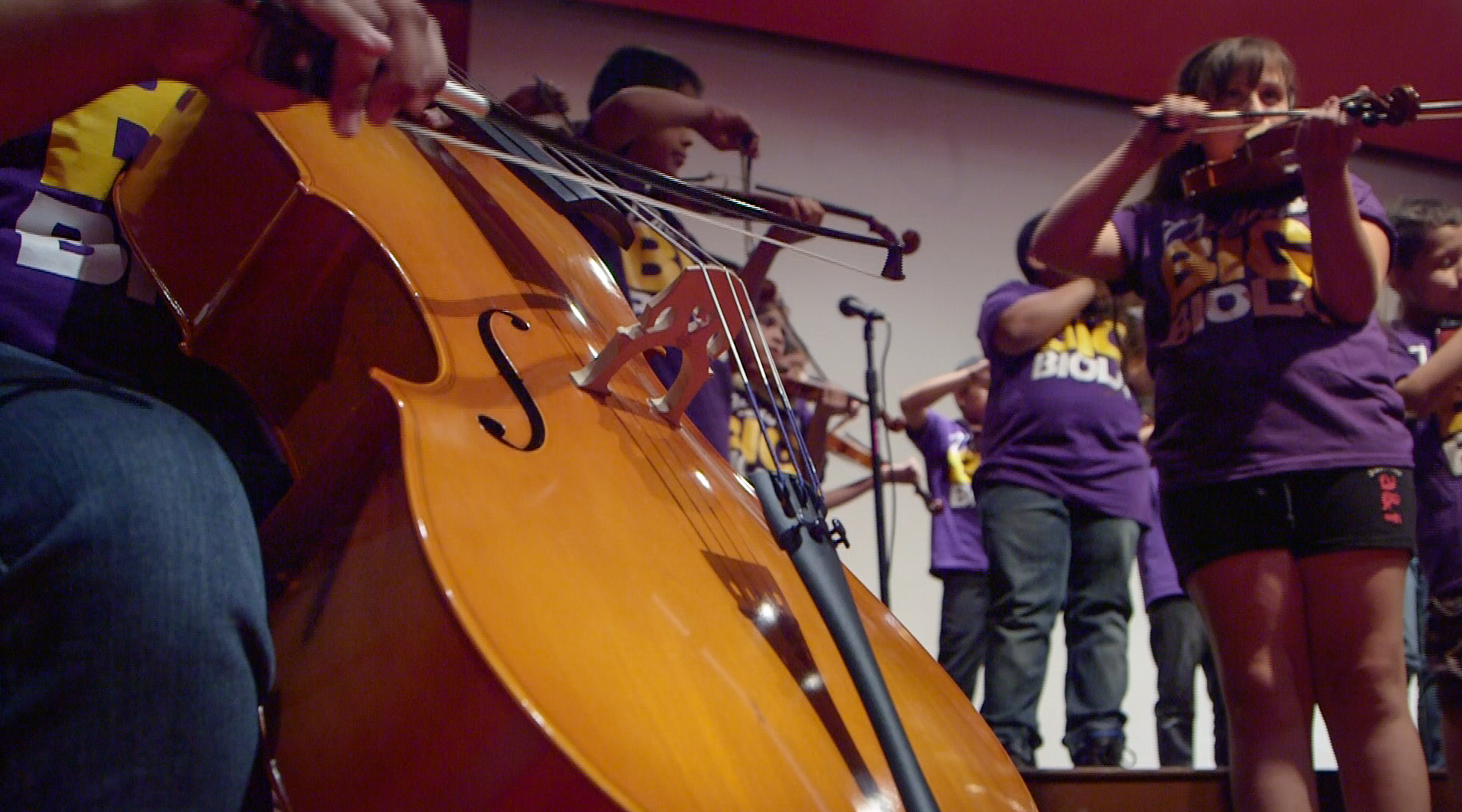 Students on String Instruments