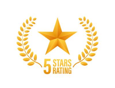 5 star rating